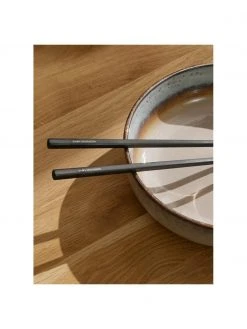 Westwing Collection Essstäbchen Shine in Schwarz, 2 Paar, L 23 cm 8 Westwing Collection Essstäbchen Shine in Schwarz, 2 Paar, L 23 cm -Küche Geschäft Essstabchen Shine in Schwarz 2 Paar 2