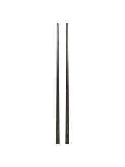 Westwing Collection Essstäbchen Shine in Schwarz, 2 Paar, L 23 cm