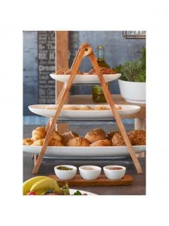 Villeroy & Boch Etagere Artesano mit abnehmbaren Schalen, Set in verschiedenen Größen -Küche Geschäft Etagere Artesano mit abnehmbaren Schalen 3