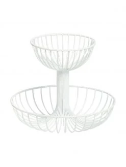 Etagere Lago in Weiß, Ø 29 cm, Ø 29 x H 24 cm