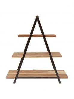 Ladelle Etagere Serve mit Platten aus Mangoholz, B 50 x H 54 cm -Küche Geschäft Etagere Serve mit Platten aus Mangoholz 3