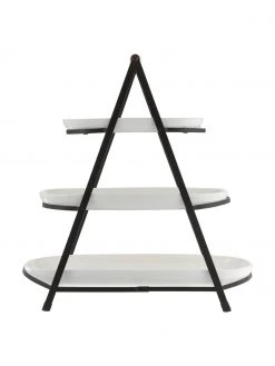 Ladelle Etagere Tower mit abnehmbaren Ablageflächen aus Porzellan, B 50 x H 55 cm 9 Ladelle Etagere Tower mit abnehmbaren Ablageflächen aus Porzellan, B 50 x H 55 cm -Küche Geschäft Etagere Tower mit abnehmbaren Ablageflachen aus Porzellan 3