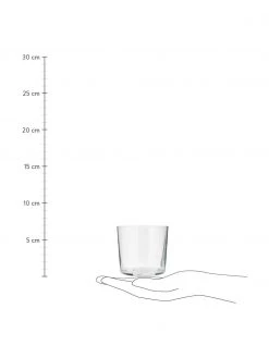 Lsa International Filigrane Wassergläser Gio aus dünnem Glas, 6 Stück, Ø 8 x H 7 cm, 310 ml -Küche Geschäft Filigrane Wasserglaser Gio aus dunnem Glas 6 Stuck 2