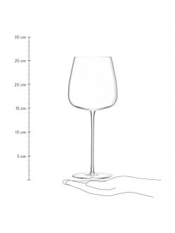 Lsa International Filigrane mundgeblasene Rotweingl&auml;ser Wine Culture, 2 St&uuml;ck, Ø 11 x H 26 cm, 715 ml -Küche Geschäft Filigrane mundgeblasene Rotweinglaser Wine Culture 2 Stuck 2