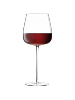 Lsa International Filigrane mundgeblasene Rotweingläser Wine Culture, 2 Stück, Ø 11 x H 26 cm, 715 ml