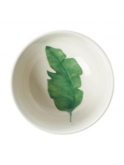 Westwing Collection Fine Bone China Schälchen Timba mit tropischem Design, 4er-Set, Ø 14 x H 7 cm 10 Westwing Collection Fine Bone China Schälchen Timba mit tropischem Design, 4er-Set, Ø 14 x H 7 cm -Küche Geschäft Fine Bone China Schalchen Timba mit tropischem Design 4er Set 4