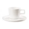 Asa Fine Bone China Tassen Oco mit Untertassen, 6er-Set, Ø 6 x H 7 cm, 200 ml