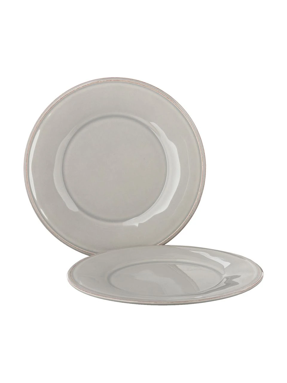 Frühstücksteller Constance im Landhaus Style, 2 Stück, Steingut, Hellgrau, Ø 24 cm Cote Table Frühstücksteller Constance im Landhaus Style, 2 Stück, Ø 24 cm -Küche Geschäft Fruhstucksteller Constance im Landhaus Style 2 Stuck 3