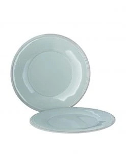 Cote Table Frühstücksteller Constance in Mint im Landhaus Style, 2 Stück, Ø 24 cm -Küche Geschäft Fruhstucksteller Constance in Mint im Landhaus Style 2 Stuck 3