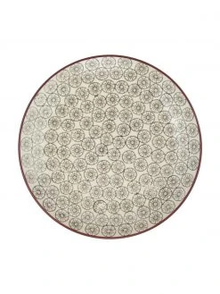 Bloomingville Frühstücksteller Karine mit kleinem Muster, 4er-Set, Ø 20 cm -Küche Geschäft Fruhstucksteller Karine mit kleinem Muster 4er Set 4