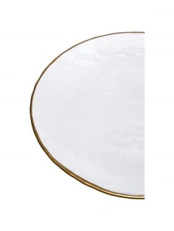 Cote Table Frühstücksteller Orphee aus Glas, 2 Stück, Ø 22 cm -Küche Geschäft Fruhstucksteller Orphee aus Glas 2 Stuck 4