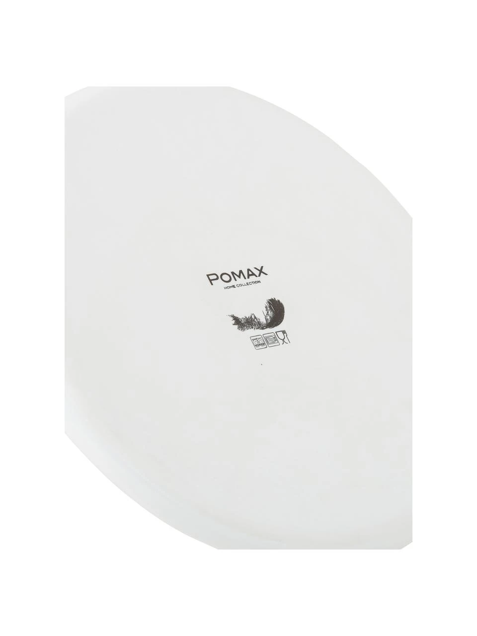 Frühstücksteller Porcelino mit unebener Oberfläche, 4 Stück, Ø 22 cm 6 Frühstücksteller Porcelino mit unebener Oberfläche, 4 Stück, Ø 22 cm – Bild 6