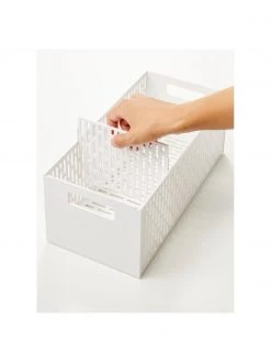 Yamazaki Gemüsekorb Tower in Weiß, B 32 x H 12 cm -Küche Geschäft Gemusekorb Tower in Weiss 4