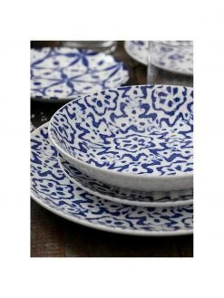 Villa D'Este Home Tivoli Gemustertes Geschirr-Set Bodrum in Blau/Weiß, 18-tlg., Set mit verschiedenen GrößenNur noch wenige verfügbar 8 Villa D'Este Home Tivoli Gemustertes Geschirr-Set Bodrum in Blau/Weiß, 18-tlg., Set mit verschiedenen GrößenNur noch wenige verfügbar -Küche Geschäft Gemustertes Geschirr Set Bodrum in BlauWeiss 18 tlg 2