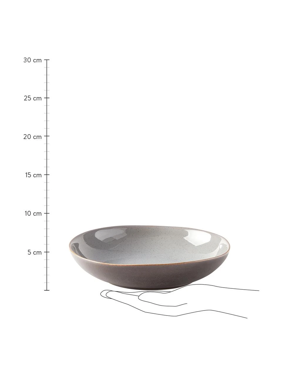 Westwing Collection Geschirr-Set Hali aus Steingut mit reaktiver Glasur, 4 Personen (12-tlg.), Set mit verschiedenen Größen 3 Westwing Collection Geschirr-Set Hali aus Steingut mit reaktiver Glasur, 4 Personen (12-tlg.), Set mit verschiedenen Größen – Bild 3