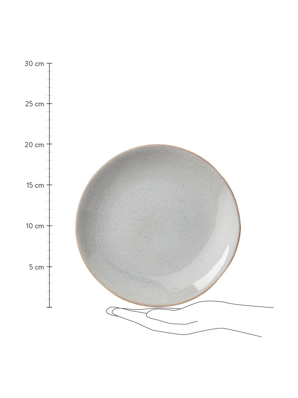 Westwing Collection Geschirr-Set Hali aus Steingut mit reaktiver Glasur, 4 Personen (12-tlg.), Set mit verschiedenen Größen 4 Westwing Collection Geschirr-Set Hali aus Steingut mit reaktiver Glasur, 4 Personen (12-tlg.), Set mit verschiedenen Größen – Bild 4