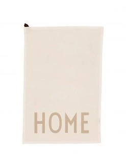 Design Letters Geschirrt&uuml;cher Favourite in Beige, 2er-Set, B 40 x L 60 cm -Küche Geschäft Geschirrtucher Favourite in Beige 2er Set 2