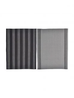 Södahl Gestreifte Baumwoll-Geschirrtücher Soft Tools, 2-er Set, B 50 x L 70 cm