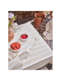 OYOY Living Design Gestreifte Baumwoll-Tischdecke Strip, Für 4 - 6 Personen (B 140 x L 200 cm) -Küche Geschäft Gestreifte Baumwoll Tischdecke Strip 7