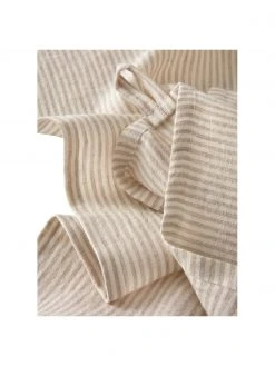 Jotex Gestreifte Leinen-Geschirrt&uuml;cher Alina in Beige/Cremewei&szlig;, 2 St&uuml;ck, B 50 x L 70 cm -Küche Geschäft Gestreifte Leinen Geschirrtucher Alina in BeigeCremeweiss 2 Stuck 4