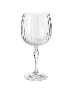 Gingläser America's Cocktail mit Rillenstruktur, 4 Stück, Ø 10 x H 23 cm, 700 ml