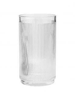 Stelton Glas-Flaschenkühler Pilastro mit Rillenrelief, Ø 11 x H 20 cm -Küche Geschäft Glas Flaschenkuhler Pilastro mit Rillenrelief 4