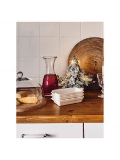 BUTLERS Glaskaraffe Vino mit Liter- und Weintraubenpr&auml;gung, 1 L, H 26 cm, 1 L -Küche Geschäft Glaskaraffe Vino mit Liter und Weintraubenpragung 1 L 4