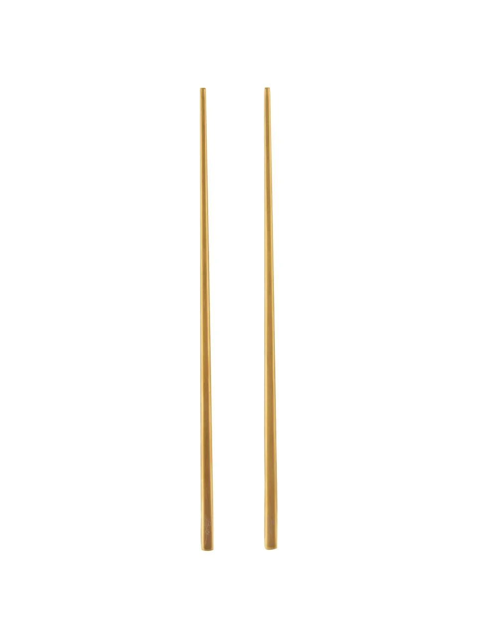 Bitz Goldfarbene Essstäbchen Chop mit Ablagen, 2 Paar, L 26 cm 4 Bitz Goldfarbene Essstäbchen Chop mit Ablagen, 2 Paar, L 26 cm – Bild 4