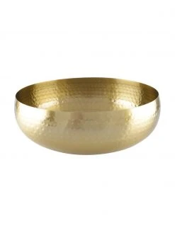 Goldfarbene Servierschüssel Doree, Ø 28 cm, Ø 28 x H 15 cm