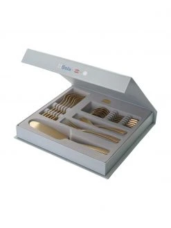 Goldfarbenes Kuchenbesteck-Set Tulip, 6 Personen (13-tlg.), Set in verschiedenen Größen 9 Goldfarbenes Kuchenbesteck-Set Tulip, 6 Personen (13-tlg.), Set in verschiedenen Größen -Küche Geschäft Goldfarbenes Kuchenbesteck Set Tulip 6 Personen 13 tlg 3