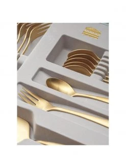 Goldfarbenes Kuchenbesteck-Set Tulip, 6 Personen (13-tlg.), Set in verschiedenen Größen 11 Goldfarbenes Kuchenbesteck-Set Tulip, 6 Personen (13-tlg.), Set in verschiedenen Größen -Küche Geschäft Goldfarbenes Kuchenbesteck Set Tulip 6 Personen 13 tlg 5