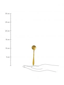 Goldfarbenes Teelöffel-Set Flower in verschiedenen Formen, 6er-Set, L 12 cm 5 Goldfarbenes Teelöffel-Set Flower in verschiedenen Formen, 6er-Set, L 12 cm -Küche Geschäft Goldfarbenes Teeloffel Set Flower in verschiedenen Formen 6er Set 2