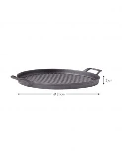 Grill-Platte Monte Raw, Ø 31 x H 2 cm -Küche Geschäft Grill Platte Monte Raw 2