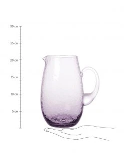 Broste Copenhagen Großer mundgeblasener Krug Hammered mit gehämmerter Oberfläche, 2 L, Ø 14 x H 22 cm, 2 L 2 Broste Copenhagen Großer mundgeblasener Krug Hammered mit gehämmerter Oberfläche, 2 L, Ø 14 x H 22 cm, 2 L -Küche Geschäft Grosser mundgeblasener Krug Hammered mit gehammerter Oberflache 2 L 8