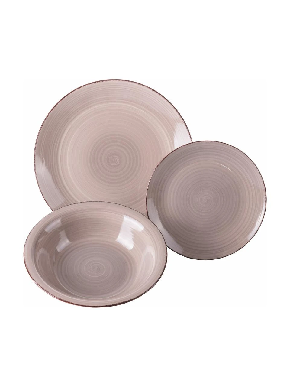 Villa D'Este Home Tivoli Handbemaltes Geschirr-Set Baita aus Steingut, 4 Personen (12-tlg.), Set mit verschiedenen Größen 4 Villa D'Este Home Tivoli Handbemaltes Geschirr-Set Baita aus Steingut, 4 Personen (12-tlg.), Set mit verschiedenen Größen – Bild 4