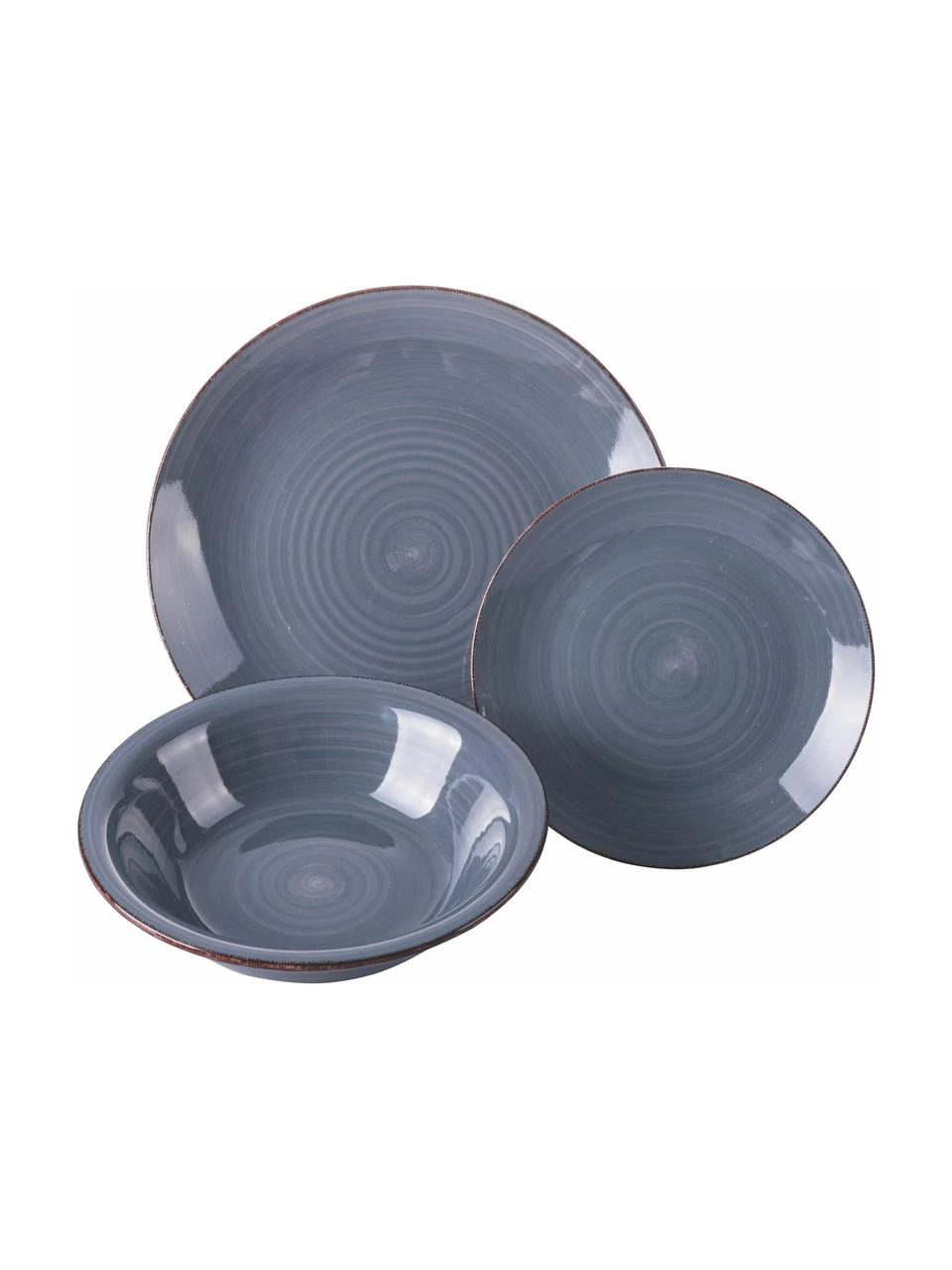 Villa D'Este Home Tivoli Handbemaltes Geschirr-Set Baita aus Steingut, 4 Personen (12-tlg.), Set mit verschiedenen Größen 6 Villa D'Este Home Tivoli Handbemaltes Geschirr-Set Baita aus Steingut, 4 Personen (12-tlg.), Set mit verschiedenen Größen – Bild 6