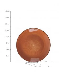Villa D'Este Home Tivoli Handbemaltes Geschirr-Set Baita in Terrakottatönen, 6 Personen (18-tlg.), Set mit verschiedenen Größen 8 Villa D'Este Home Tivoli Handbemaltes Geschirr-Set Baita in Terrakottatönen, 6 Personen (18-tlg.), Set mit verschiedenen Größen -Küche Geschäft Handbemaltes Geschirr Set Baita in Terrakottatonen 6 Personen 18 tlg 2