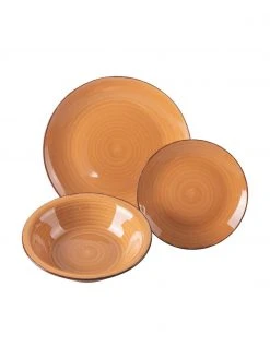 Villa D'Este Home Tivoli Handbemaltes Geschirr-Set Baita in Terrakottatönen, 6 Personen (18-tlg.), Set mit verschiedenen Größen 11 Villa D'Este Home Tivoli Handbemaltes Geschirr-Set Baita in Terrakottatönen, 6 Personen (18-tlg.), Set mit verschiedenen Größen -Küche Geschäft Handbemaltes Geschirr Set Baita in Terrakottatonen 6 Personen 18 tlg 5