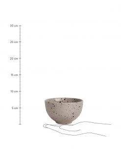 By On Handgefertigte Schälchen Ditte in Grau, 2-er Set, Ø 12 x H 7 cm -Küche Geschäft Handgefertigte Schalchen Ditte in Grau 2 er Set 2