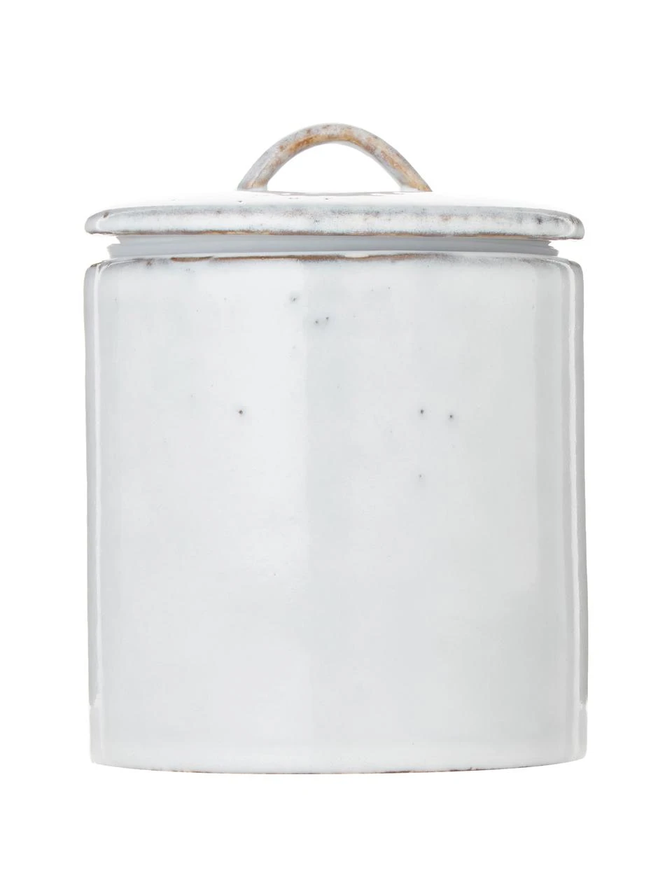 Broste Copenhagen Handgemachte Aufbewahrungsdose Nordic Sand aus Steingut, Ø 12 x H 12 cm, Ø 12 x H 12 cm, 1 L 1 Broste Copenhagen Handgemachte Aufbewahrungsdose Nordic Sand aus Steingut, Ø 12 x H 12 cm, Ø 12 x H 12 cm, 1 L
