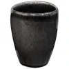 Broste Copenhagen Handgemachte Becher Nordic Coal aus Steingut, 6 Stück, Ø 8 x H 10 cm, 250 ml