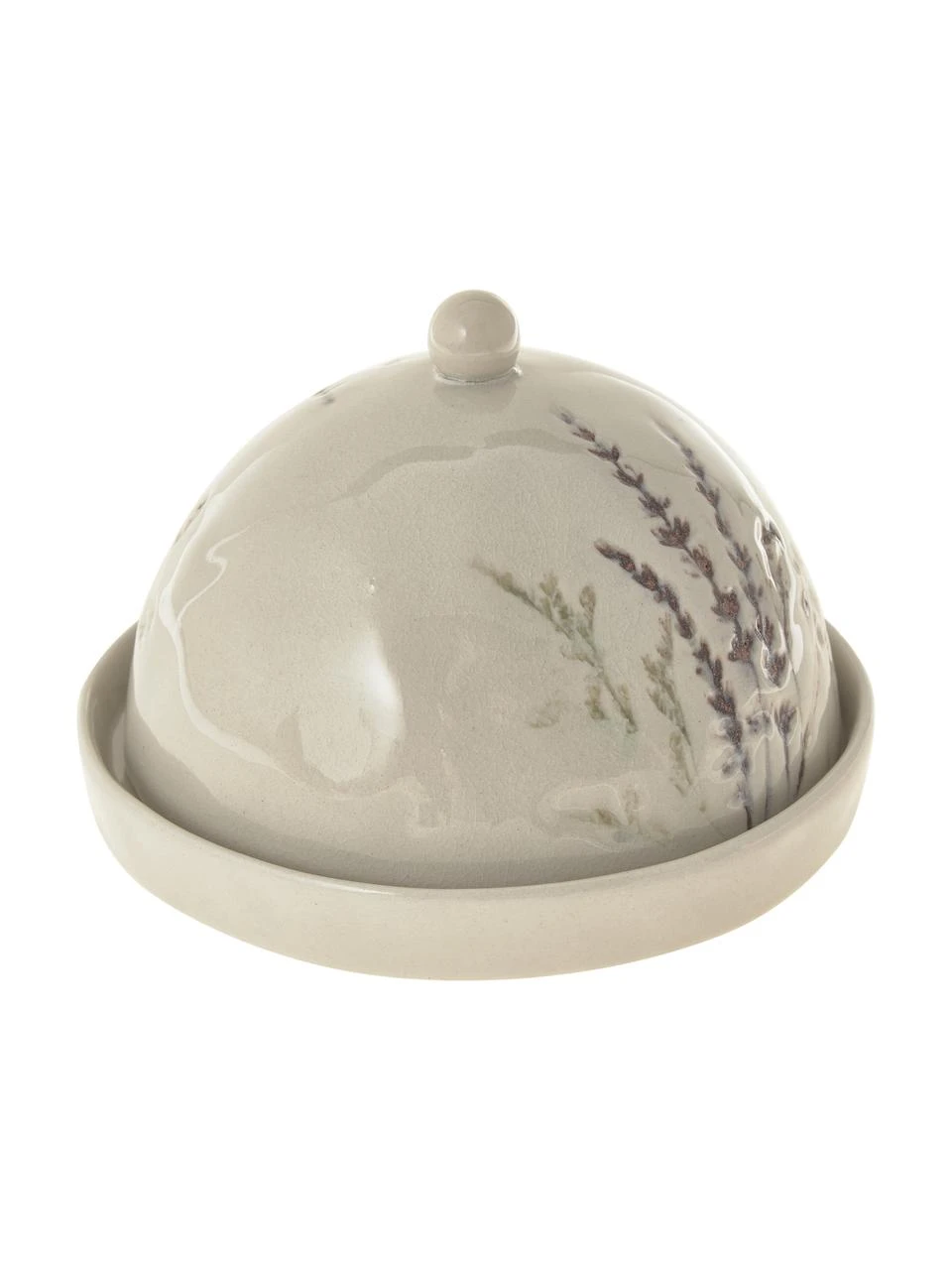 Bloomingville Handgemachte Butterdose Bea mit Gräser-Motiv, Ø 15 x H 10 cm 6 Bloomingville Handgemachte Butterdose Bea mit Gräser-Motiv, Ø 15 x H 10 cm – Bild 6