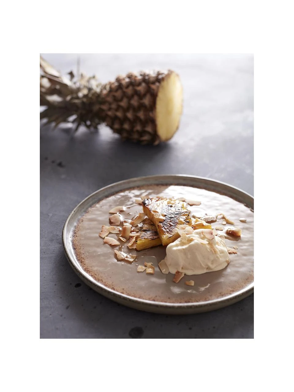 Handgemachte Dessertteller Nomimono in Beige/Grau, 2 Stück, Ø 17 cm 2 Handgemachte Dessertteller Nomimono in Beige/Grau, 2 Stück, Ø 17 cm – Bild 2