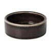 Broste Copenhagen Handgemachte Dipschalen Nordic Coal Ø 8 cm aus Steingut, 4 Stück, Ø 8 x H 3 cm