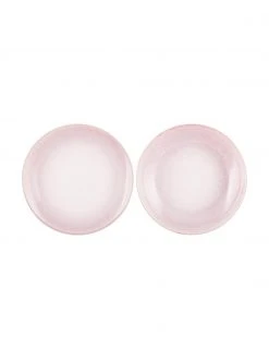 Westwing Collection Handgemachte Frühstücksteller Amalia mit effektvoller Glasur, 2 Stück, Ø 20 cm