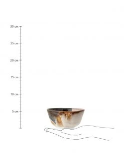 Bloomingville Handgemachte Schälchen Jules aus Steingut mit Farbverlauf, 2 Stück, Ø 13 x H 6 cmNur noch wenige verfügbar -Küche Geschäft Handgemachte Schalchen Jules aus Steingut mit Farbverlauf 2 Stuck 2
