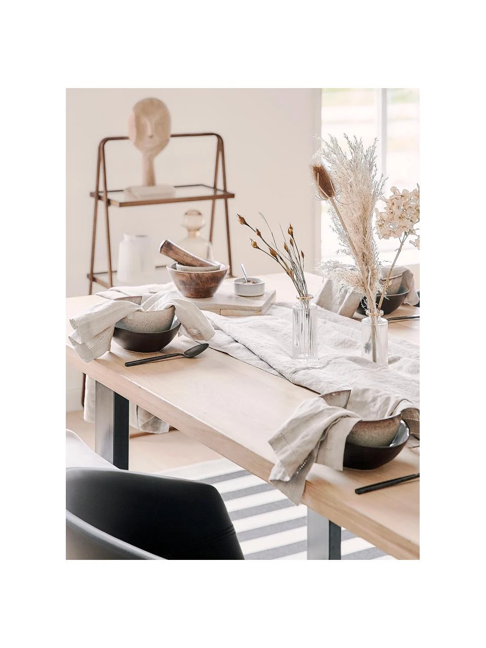 Bloomingville Handgemachte Schälchen Sandrine in Beige, 6 Stück, Ø 15 x H 8 cm 5 Bloomingville Handgemachte Schälchen Sandrine in Beige, 6 Stück, Ø 15 x H 8 cm – Bild 5