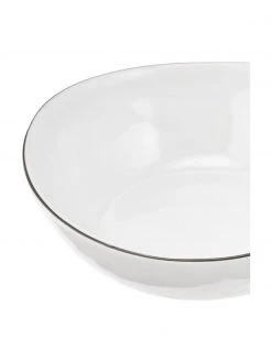 Broste Copenhagen Handgemachte Schalen Salt Ø 17 cm mit schwarzem Rand, 4 Stück, B 17 x T 15 cm 10 Broste Copenhagen Handgemachte Schalen Salt Ø 17 cm mit schwarzem Rand, 4 Stück, B 17 x T 15 cm -Küche Geschäft Handgemachte Schalen Salt O 17 cm mit schwarzem Rand 4 Stuck 4