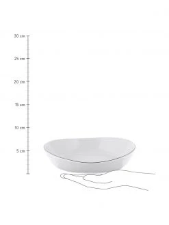 Broste Copenhagen Handgemachte Schalen Salt Ø 20 cm mit schwarzem Rand, 2 Stück, B 20 x H 4 cm 3 Broste Copenhagen Handgemachte Schalen Salt Ø 20 cm mit schwarzem Rand, 2 Stück, B 20 x H 4 cm -Küche Geschäft Handgemachte Schalen Salt O 20 cm mit schwarzem Rand 2 Stuck 3