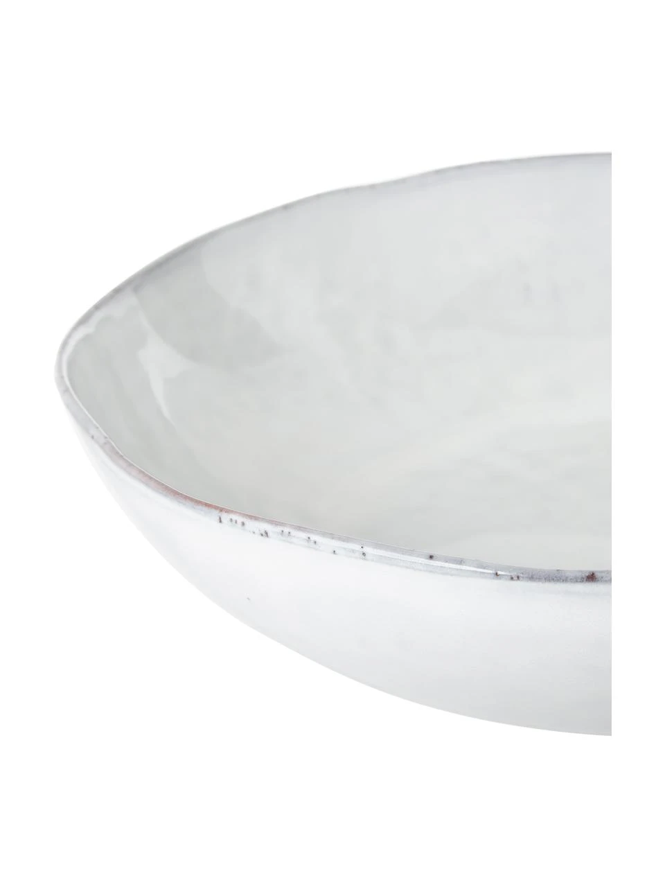 Broste Copenhagen Handgemachte Servierschale Nordic Sand Ø 34 cm aus Steingut, Ø 34 x H 8 cm 6 Broste Copenhagen Handgemachte Servierschale Nordic Sand Ø 34 cm aus Steingut, Ø 34 x H 8 cm – Bild 6